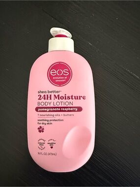 NWT eos 24H Moisture Body Lotion - Pomegranate Raspberry 16 fl. Oz